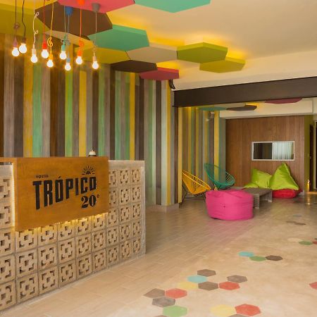 Hostel Frente Al Mar Tropico 20º 科苏梅尔 外观 照片