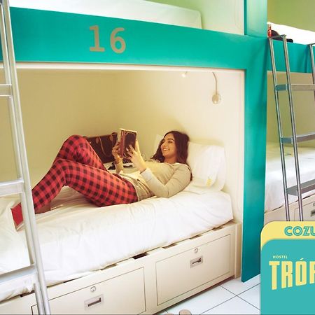 Hostel Frente Al Mar Tropico 20º 科苏梅尔 外观 照片