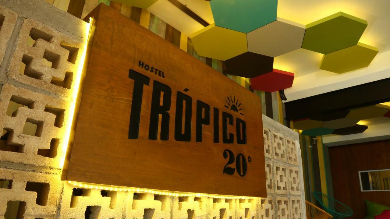 Hostel Frente Al Mar Tropico 20º 科苏梅尔 外观 照片
